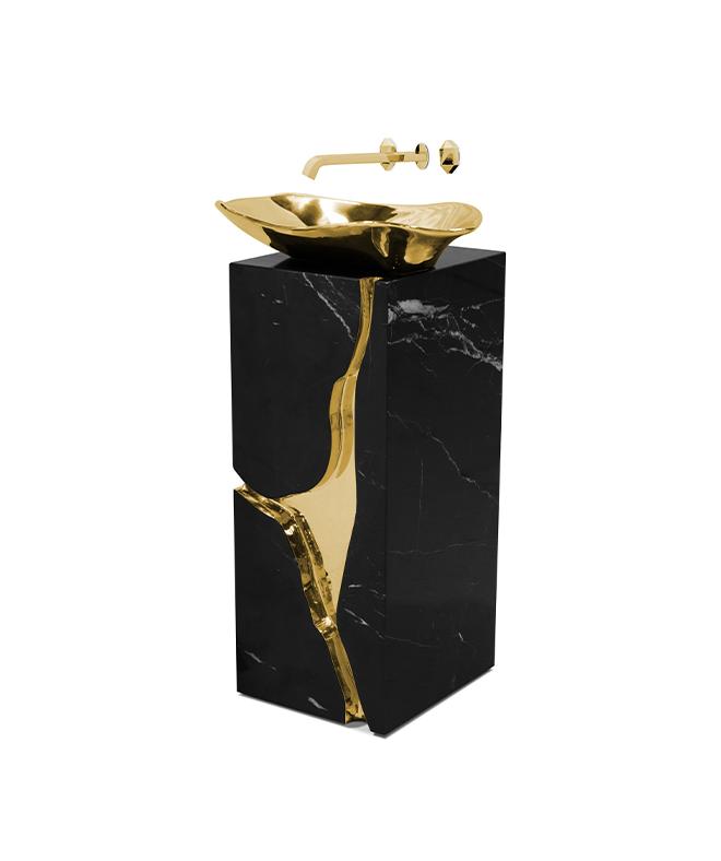 Lavabo Sur Colonne Shattered Design