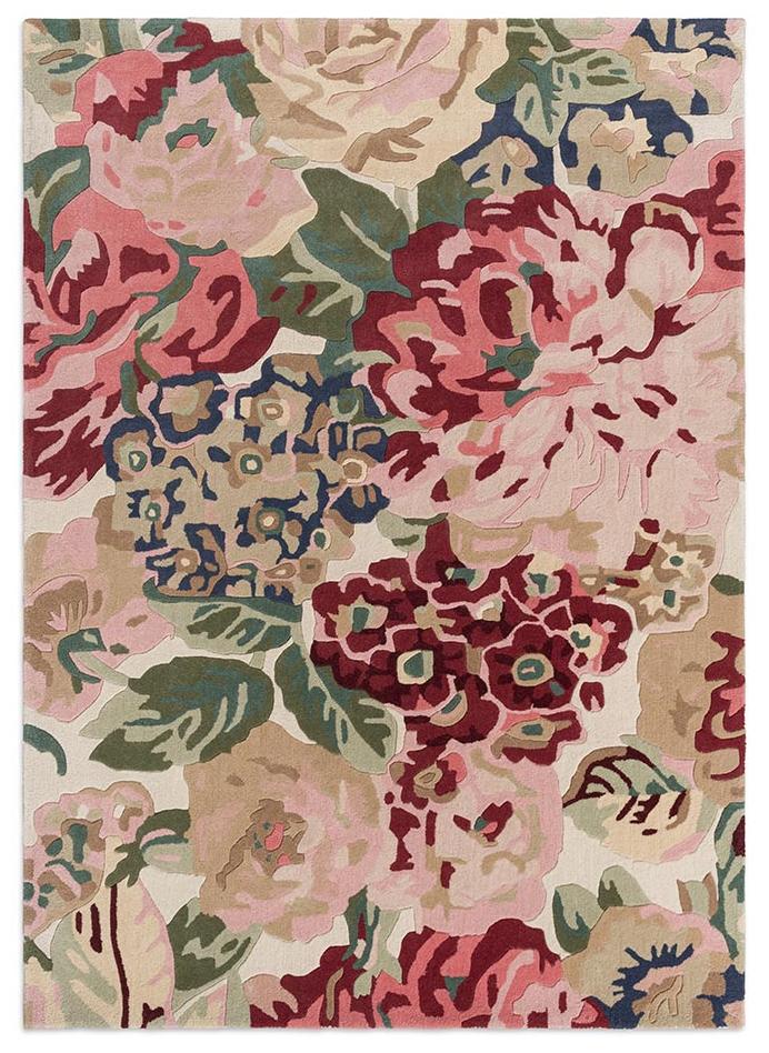 Rose & Peony Red Tapis | Taille: 170 × 240 cm