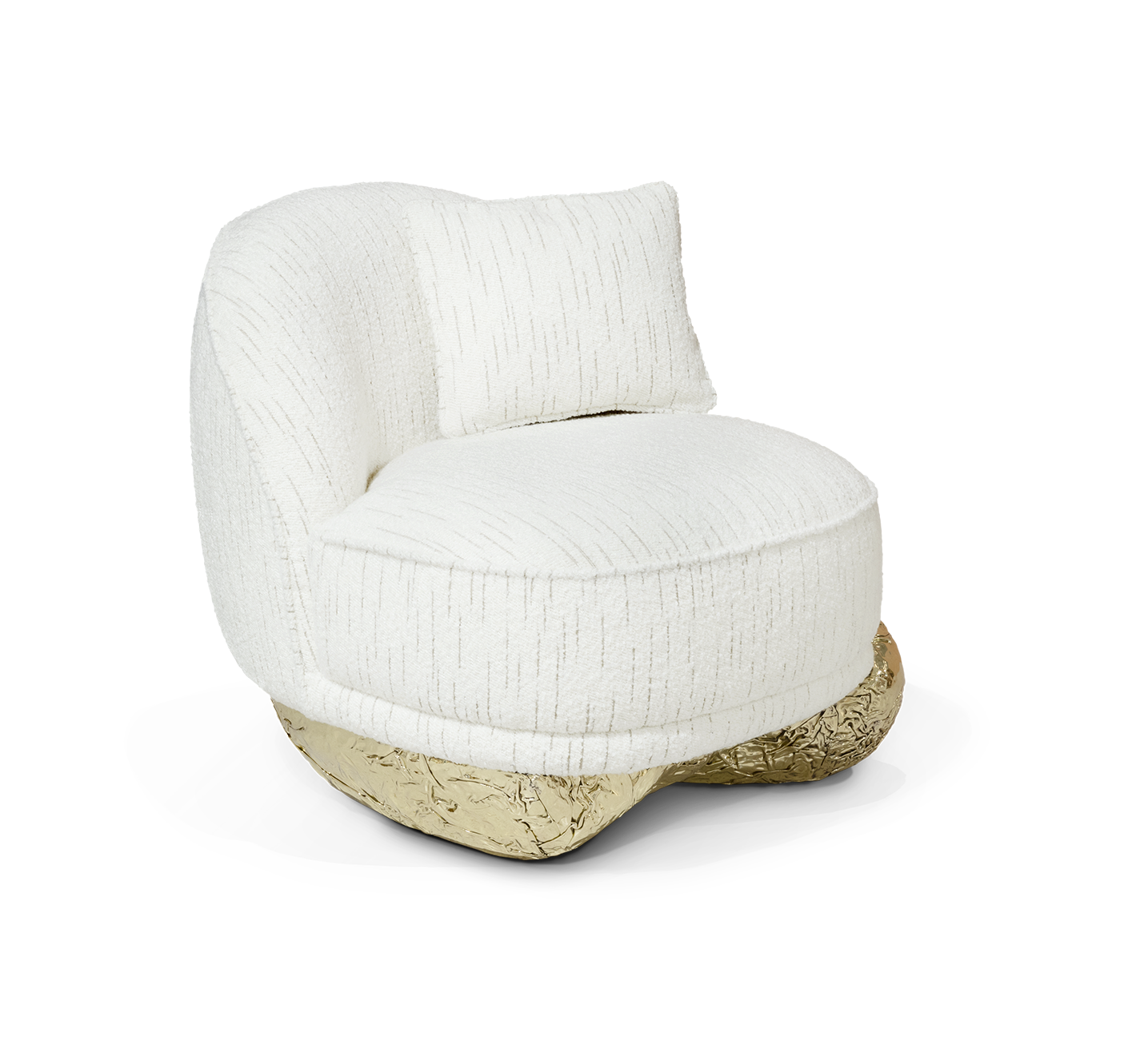 Fauteuil Angora II Blanc
