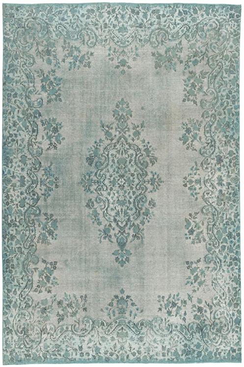 Tapis Vintage Bleu Jeans