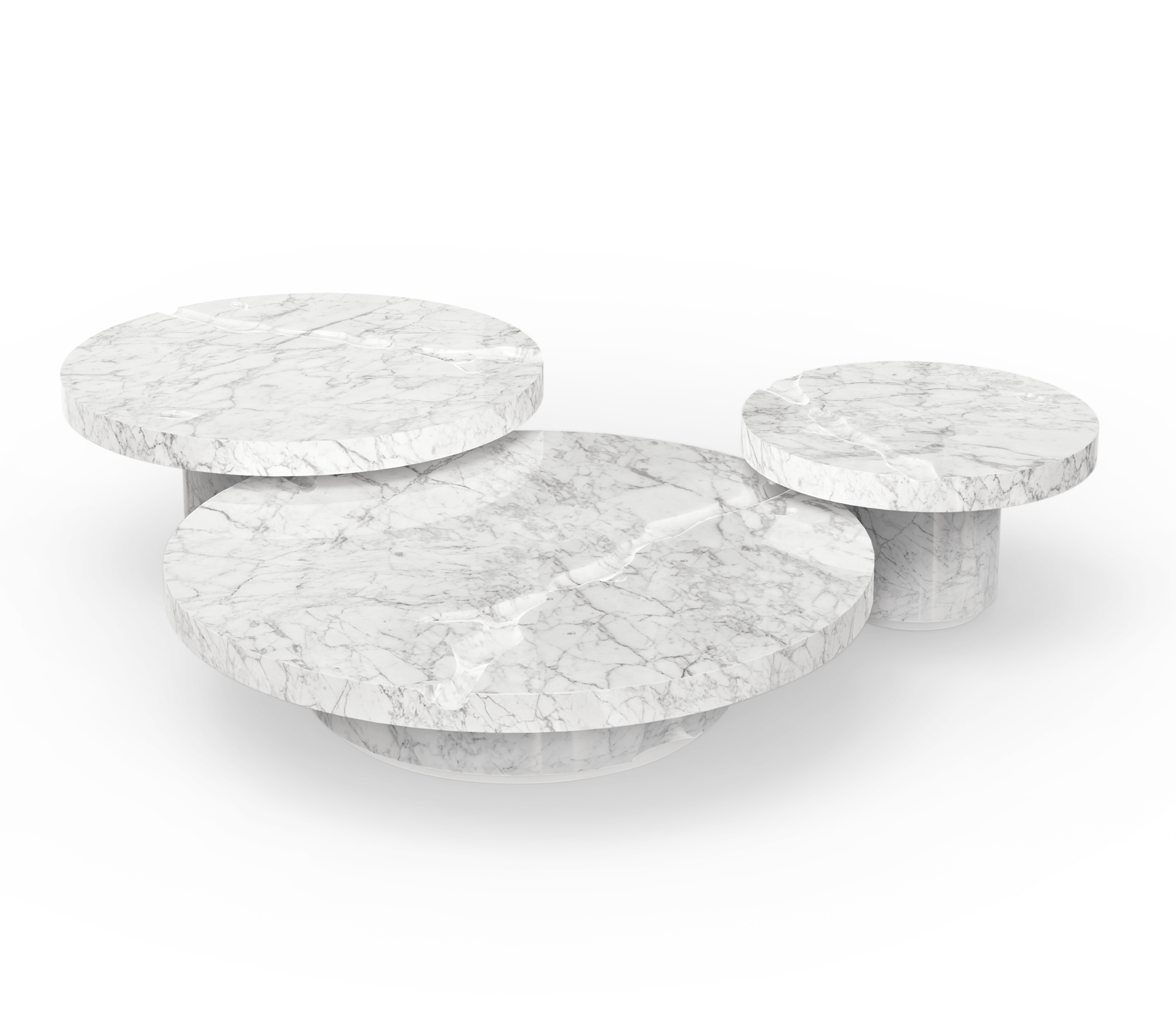 Tables Dominion Carrara x3