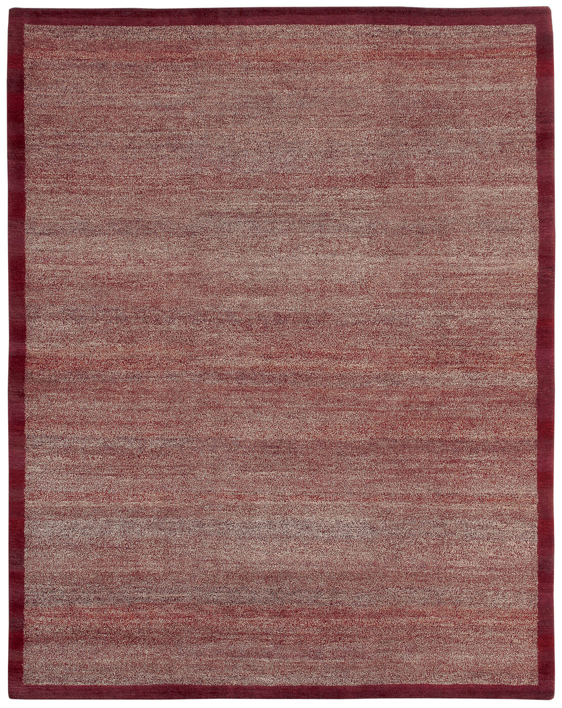 Tapis Mauro Bordure Rouge Foncé | Taille: 300 x 400 cm
