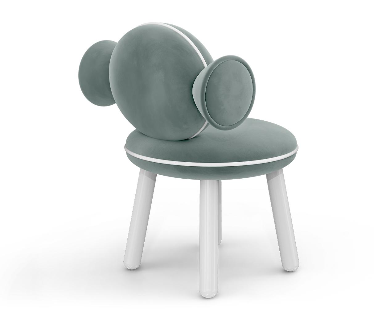 Chaise enfant Bonbon Crème
