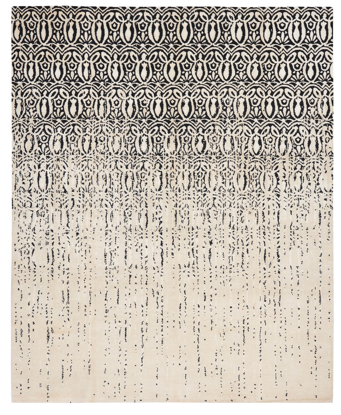 Tapis Bomba Vendetta Noir et Blanc