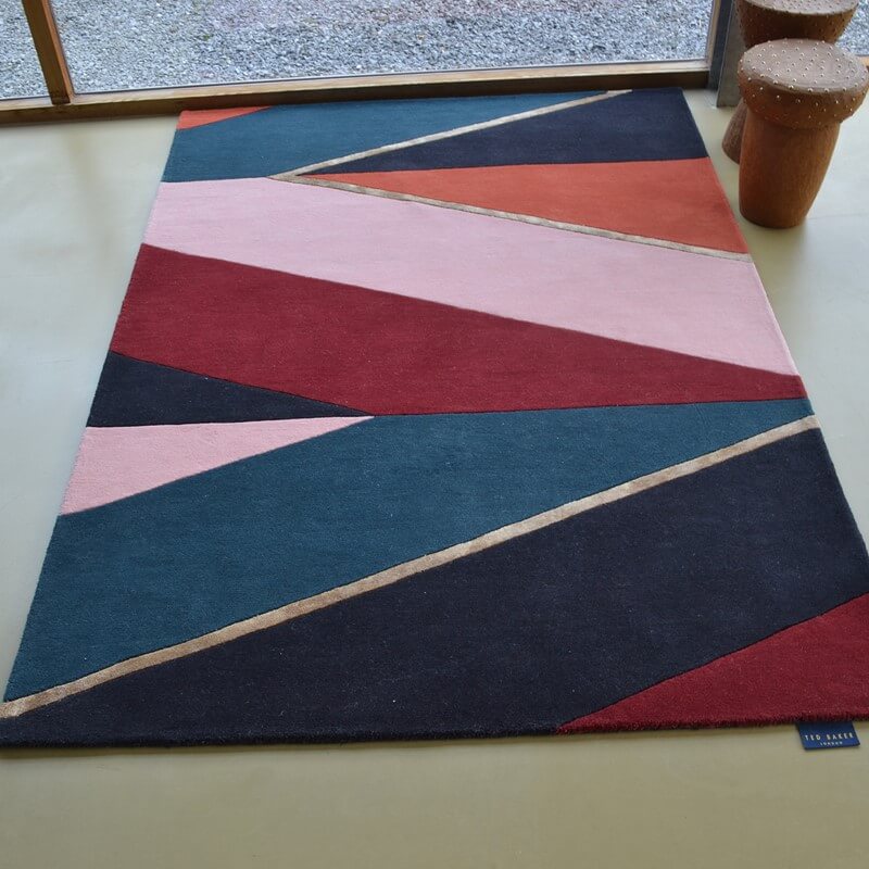 Tapis Rond Sahara Bourgogne | Taille: 170 x 240 cm
