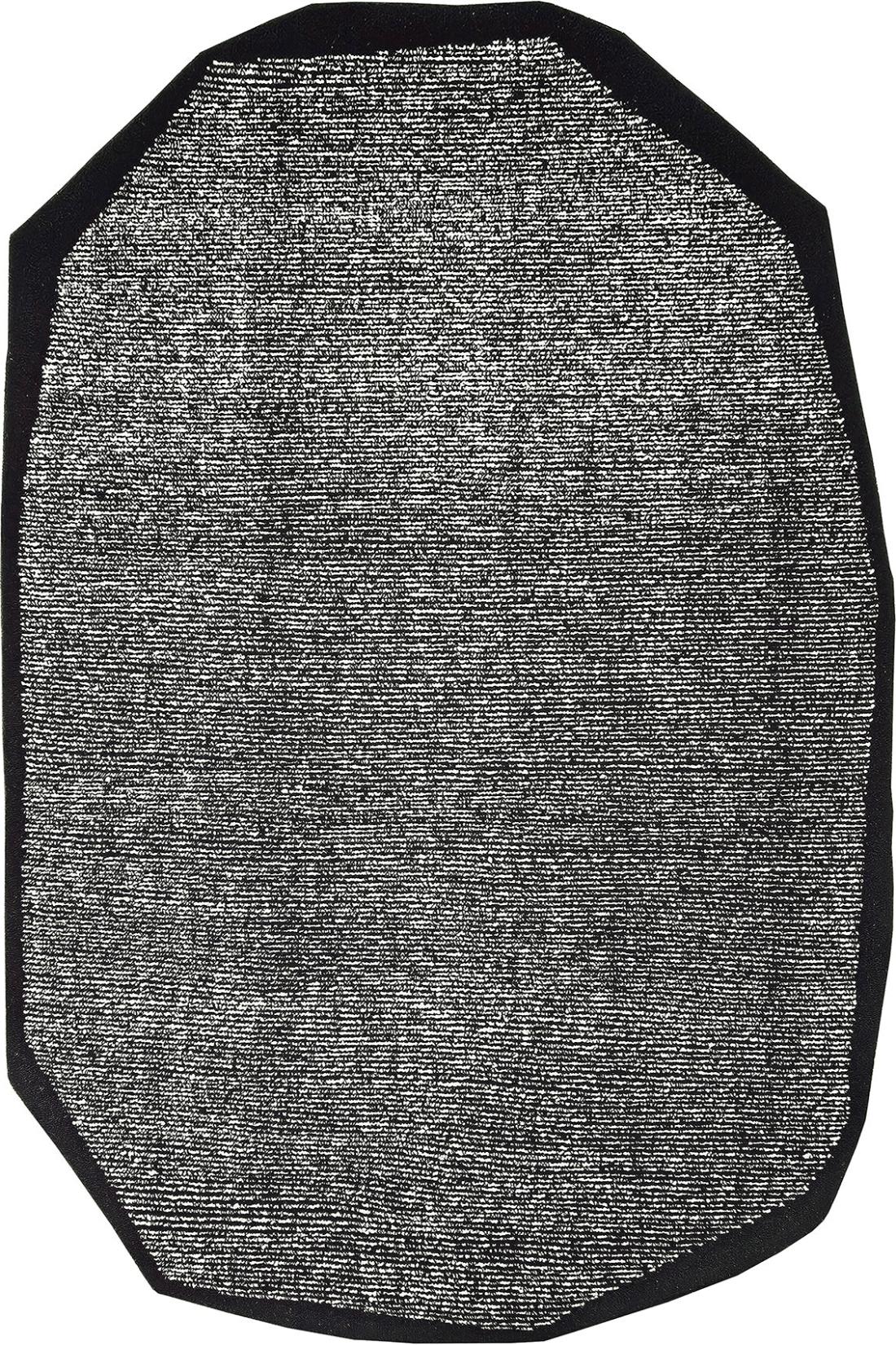 Tapis Cocoon 2 noir & blanc