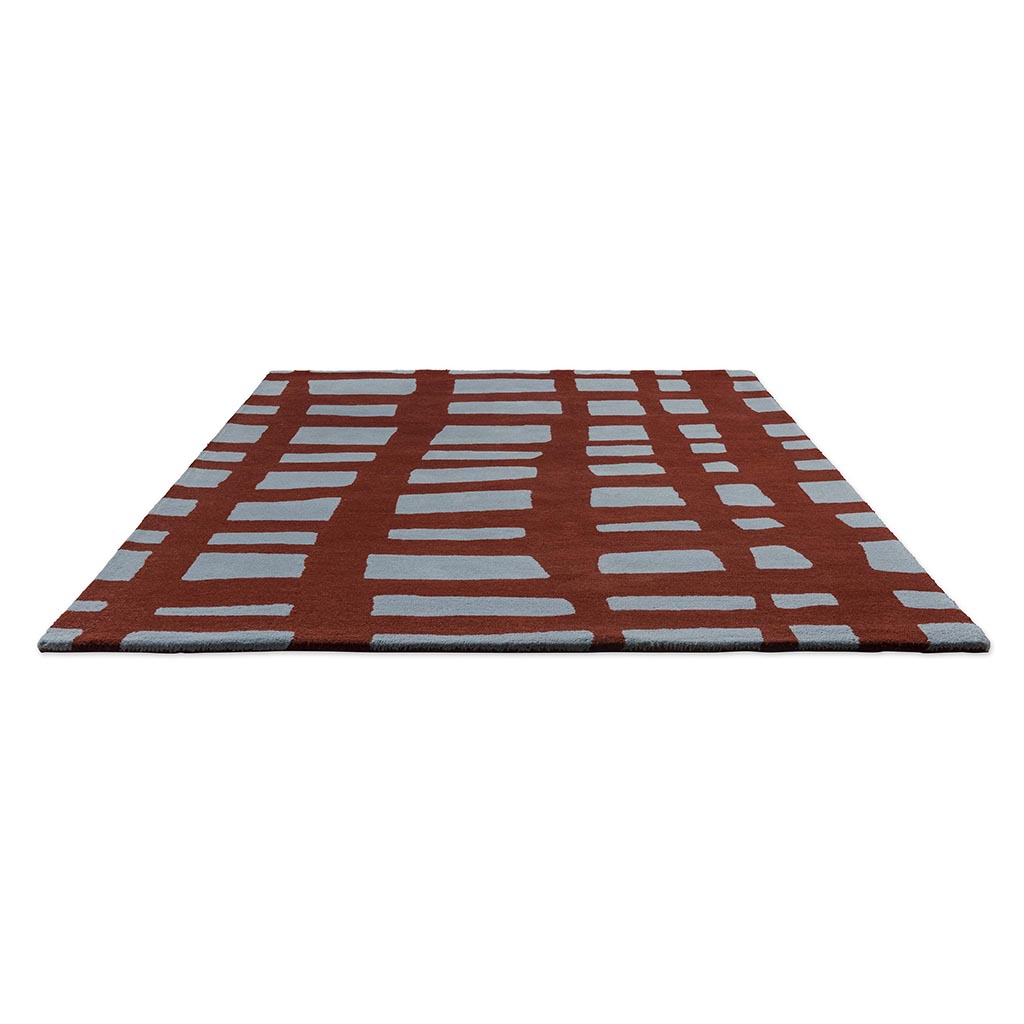 Tapis Arlo Brique