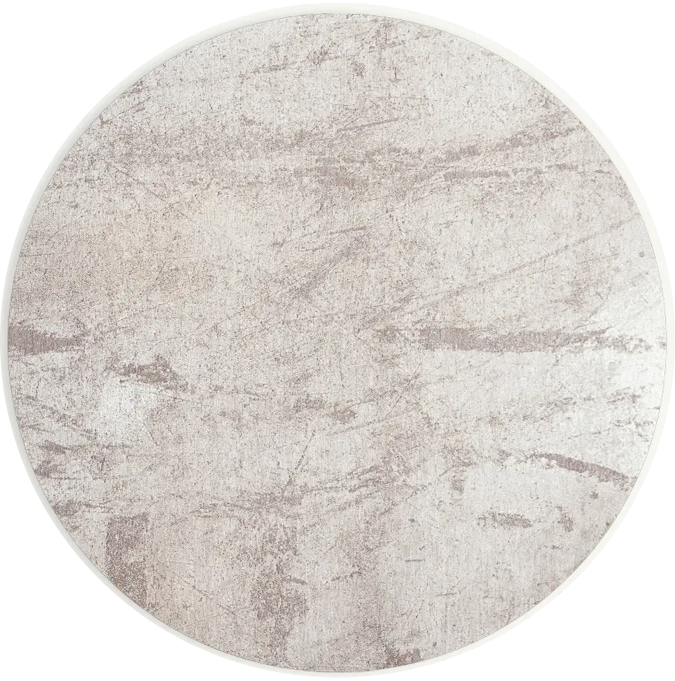 Tapis Sol «Albâtre» 9735 Rond