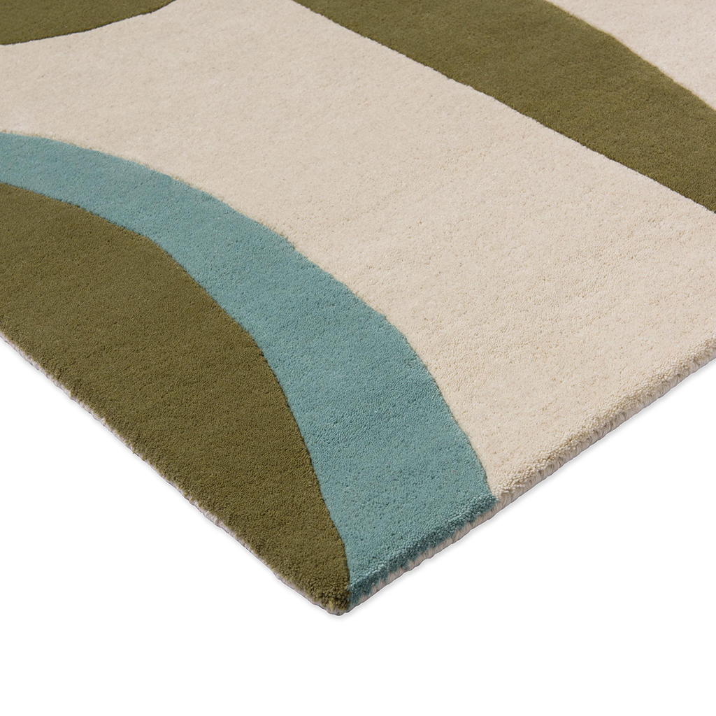 Tapis Torillo Émeraude/Azur
