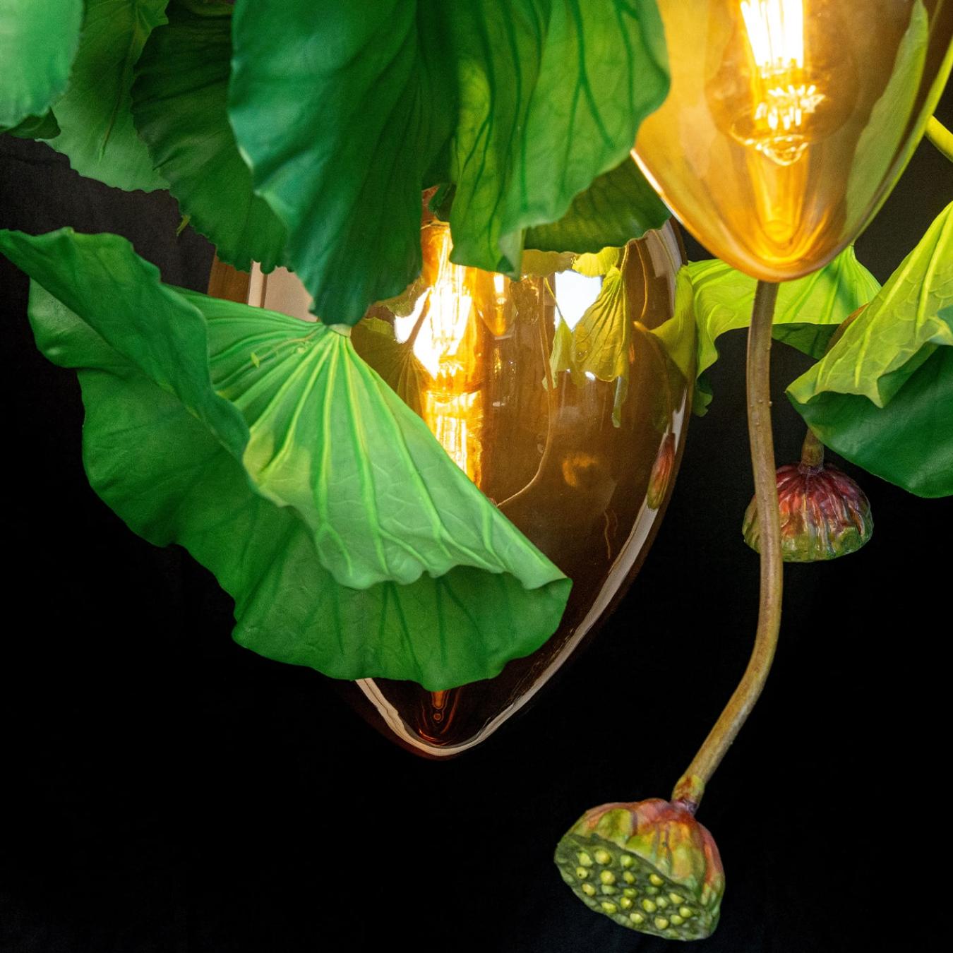 Lustre rond Dichondra
