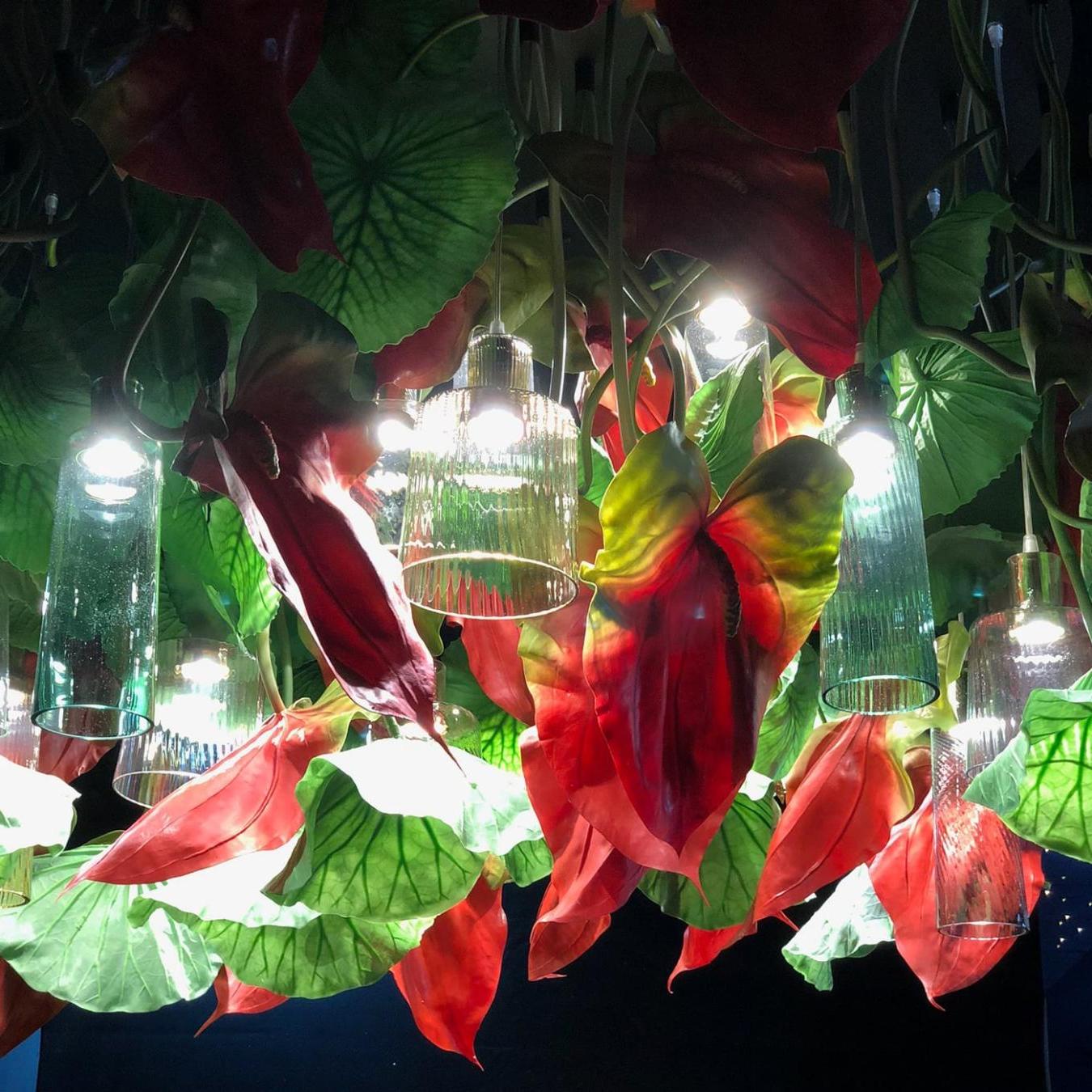 Lustre Anthurium rouge