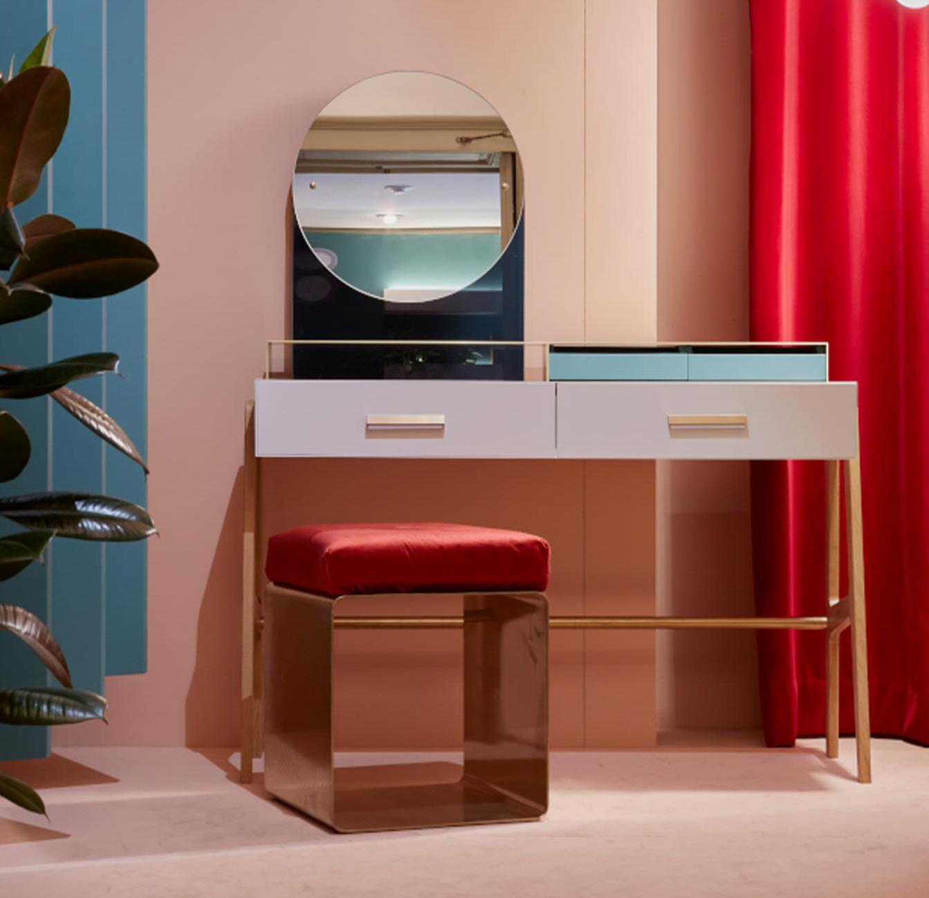 Coiffeuse Raffinée avec Miroir