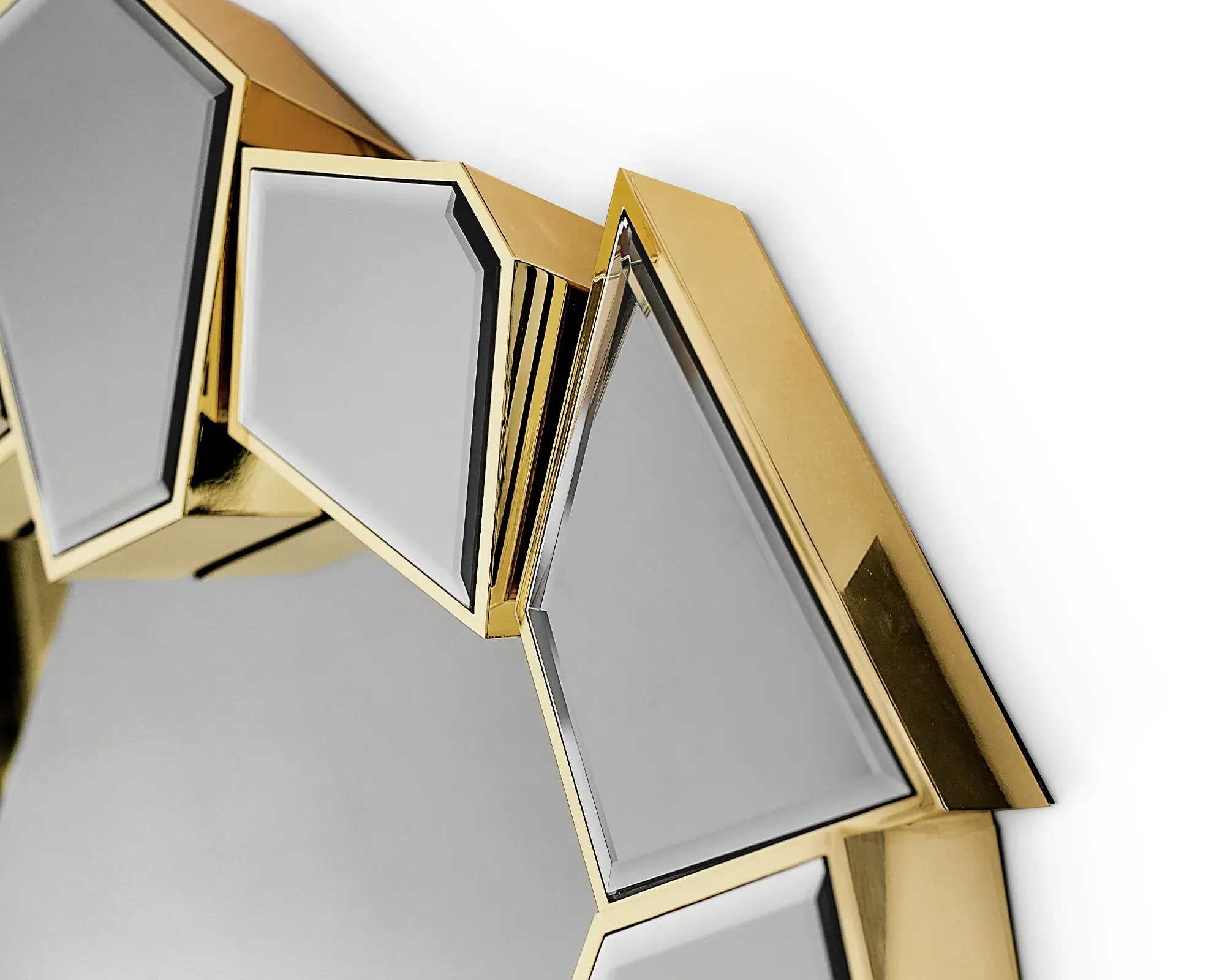 Miroir Rond Shatter