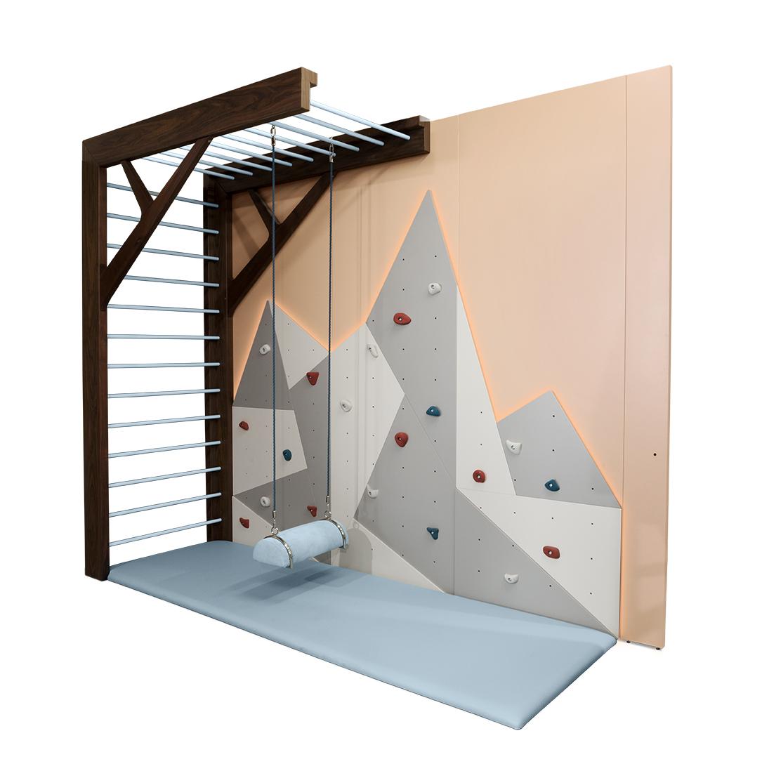 Aire de jeux enfant Mogli Playhouse | Configuration: Gym