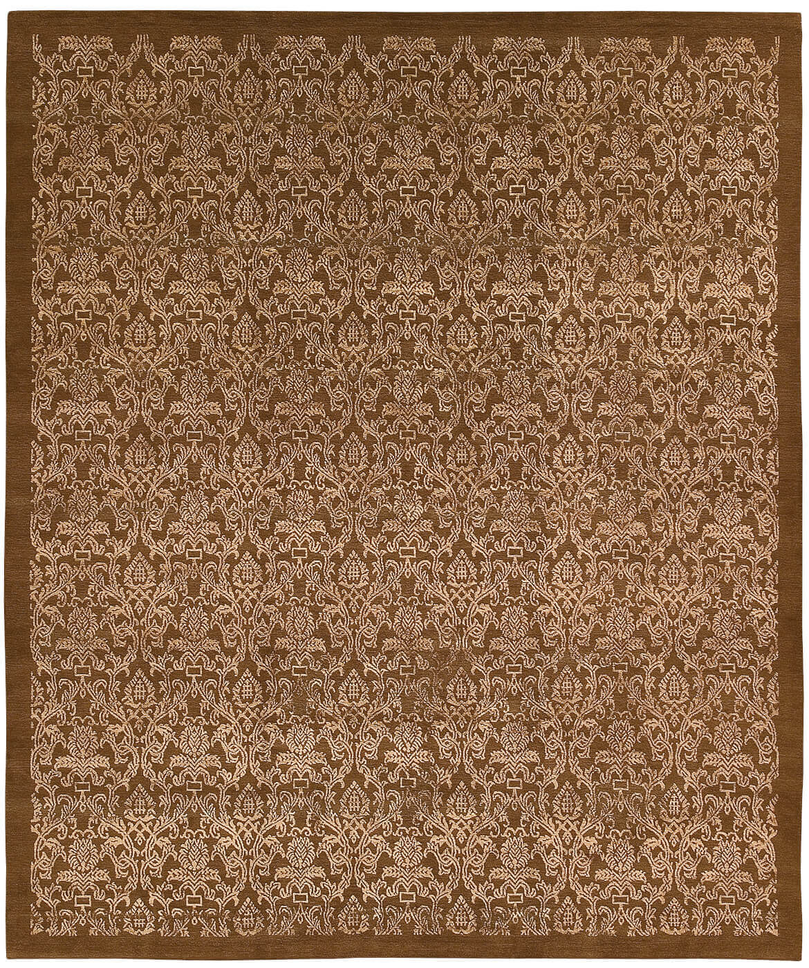Tapis Roma Bordure Marron | Taille: 200 x 300 cm