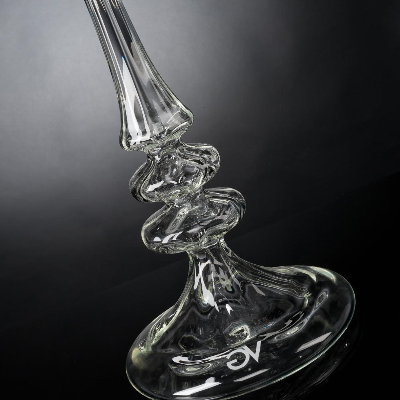 Bougeoir en verre Royal