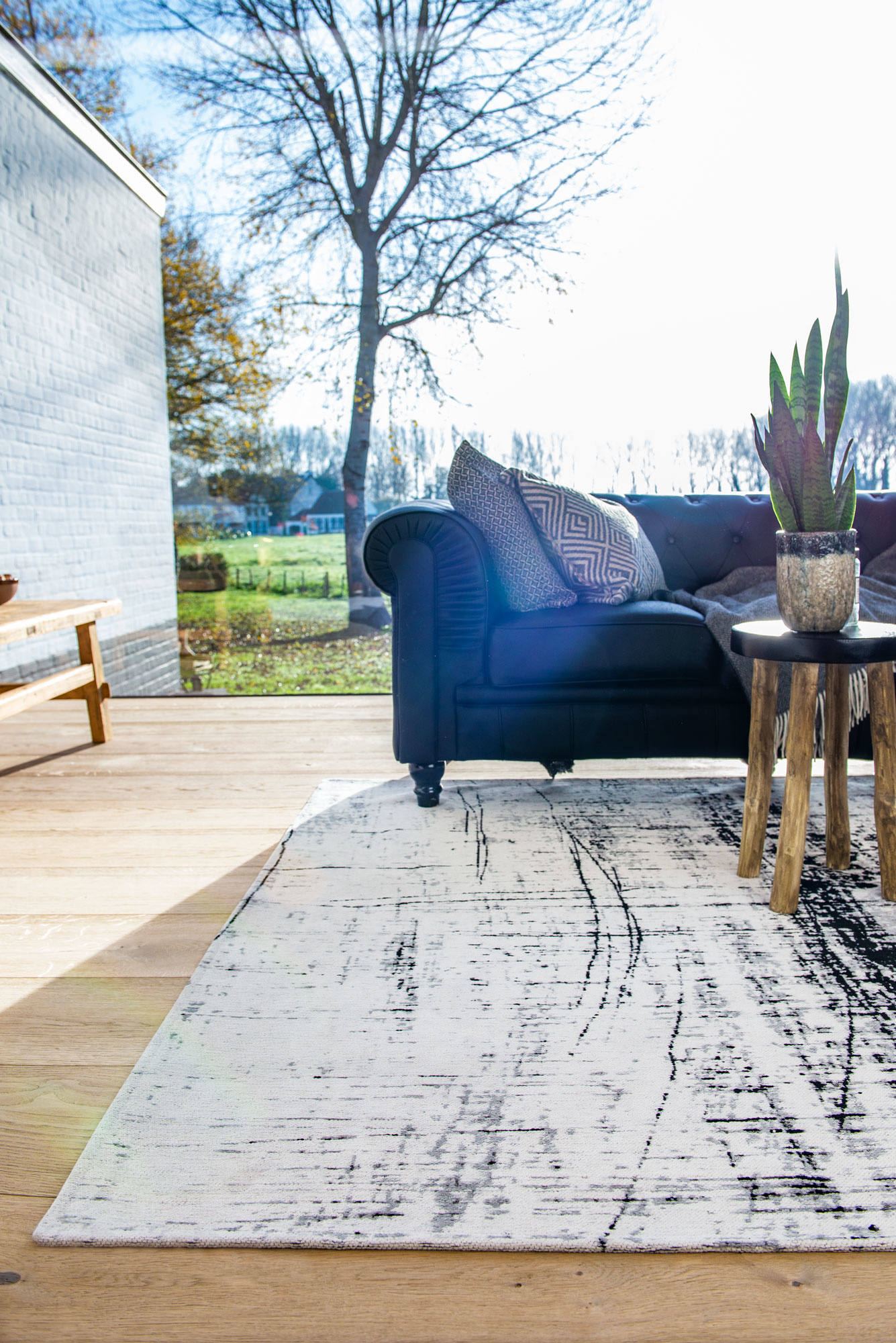 Tapis 8926 Metro Black & White | Taille: 140 x 200 cm
