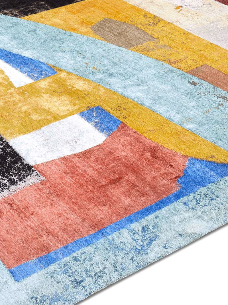 Tapis tissé main Doux