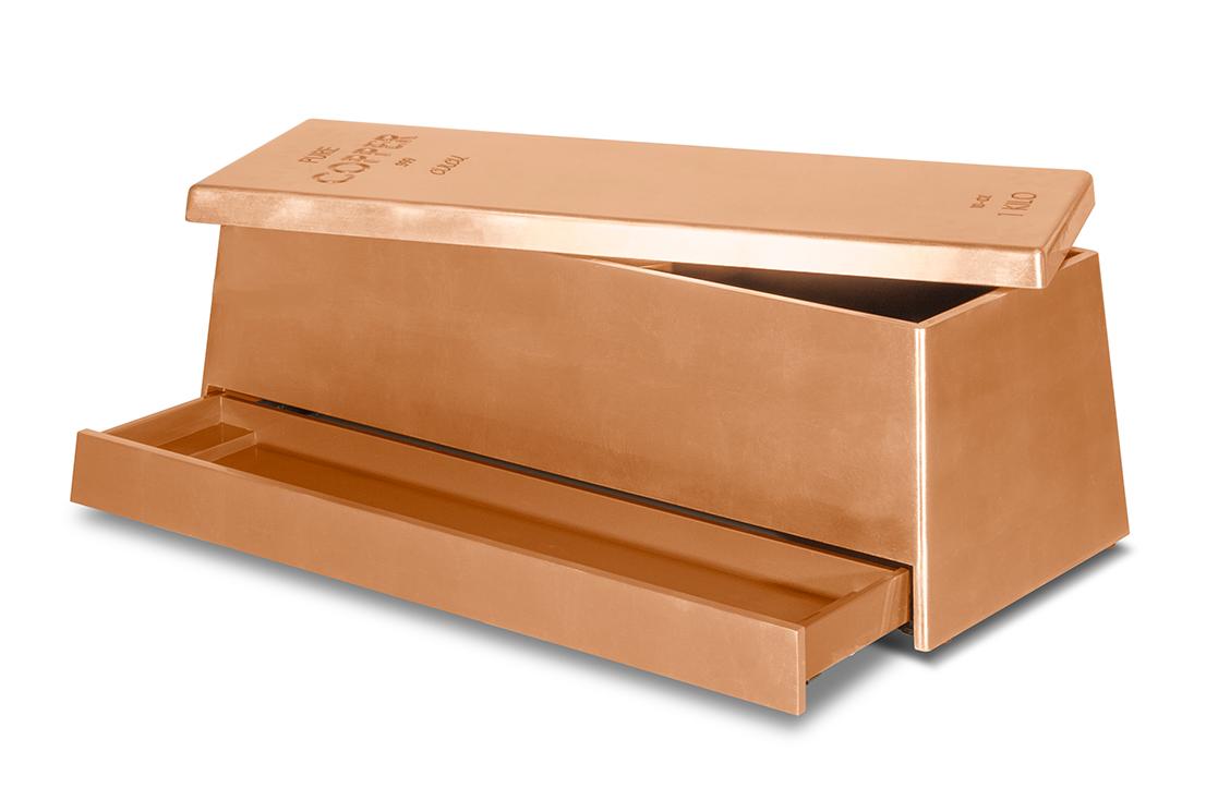 Coffre à jouets Copper