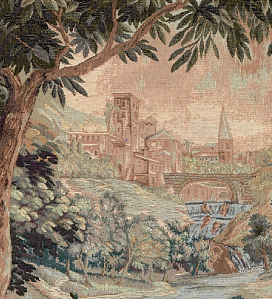 Tapisserie Cascade de Porte (Gauche)