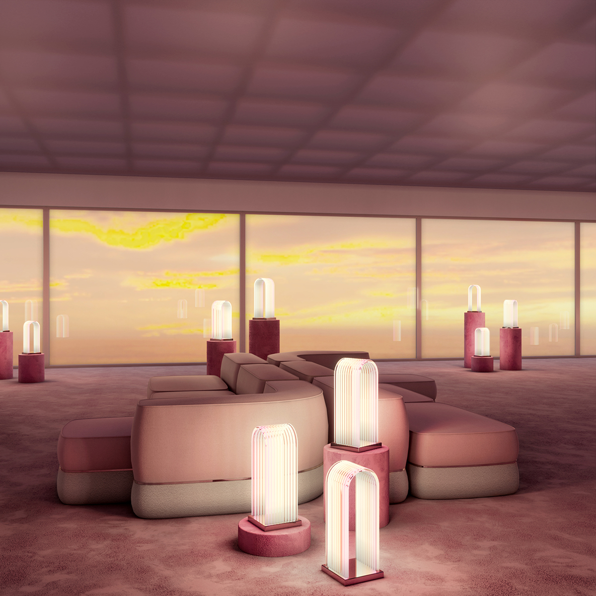 Lampe de table Disco