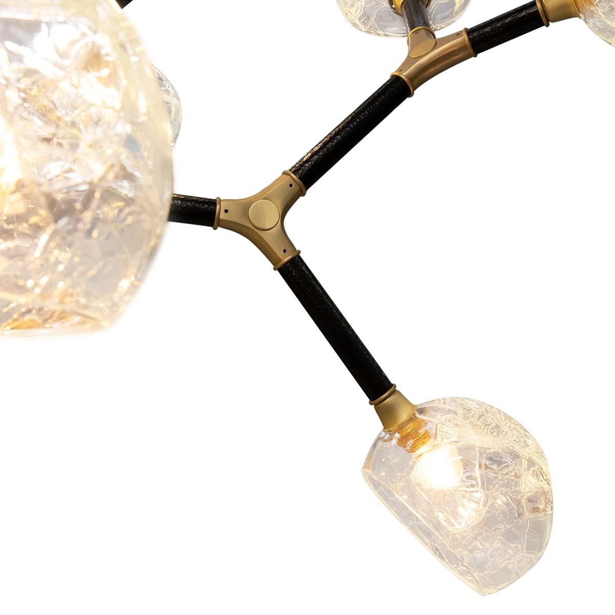 Grande Suspension Irrégulière Multi-Teintes
