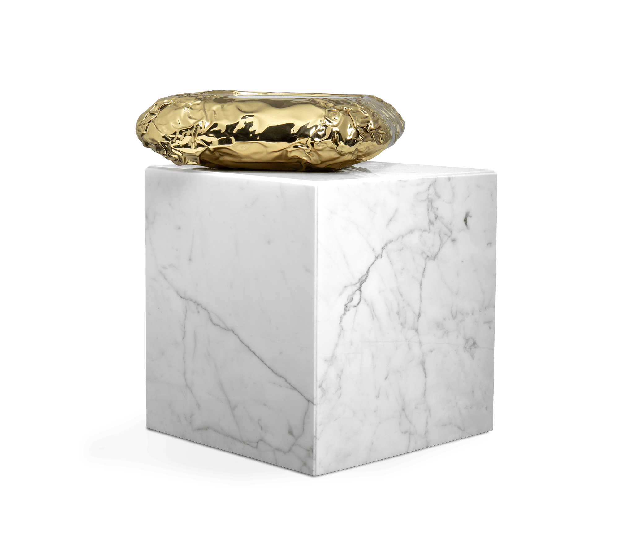 Table d’Appoint Carrara Megalith
