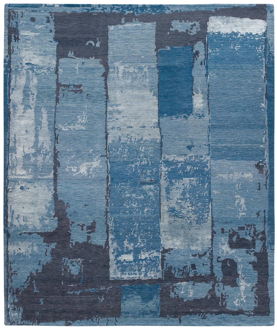 Tapis Boro 1 Bleu