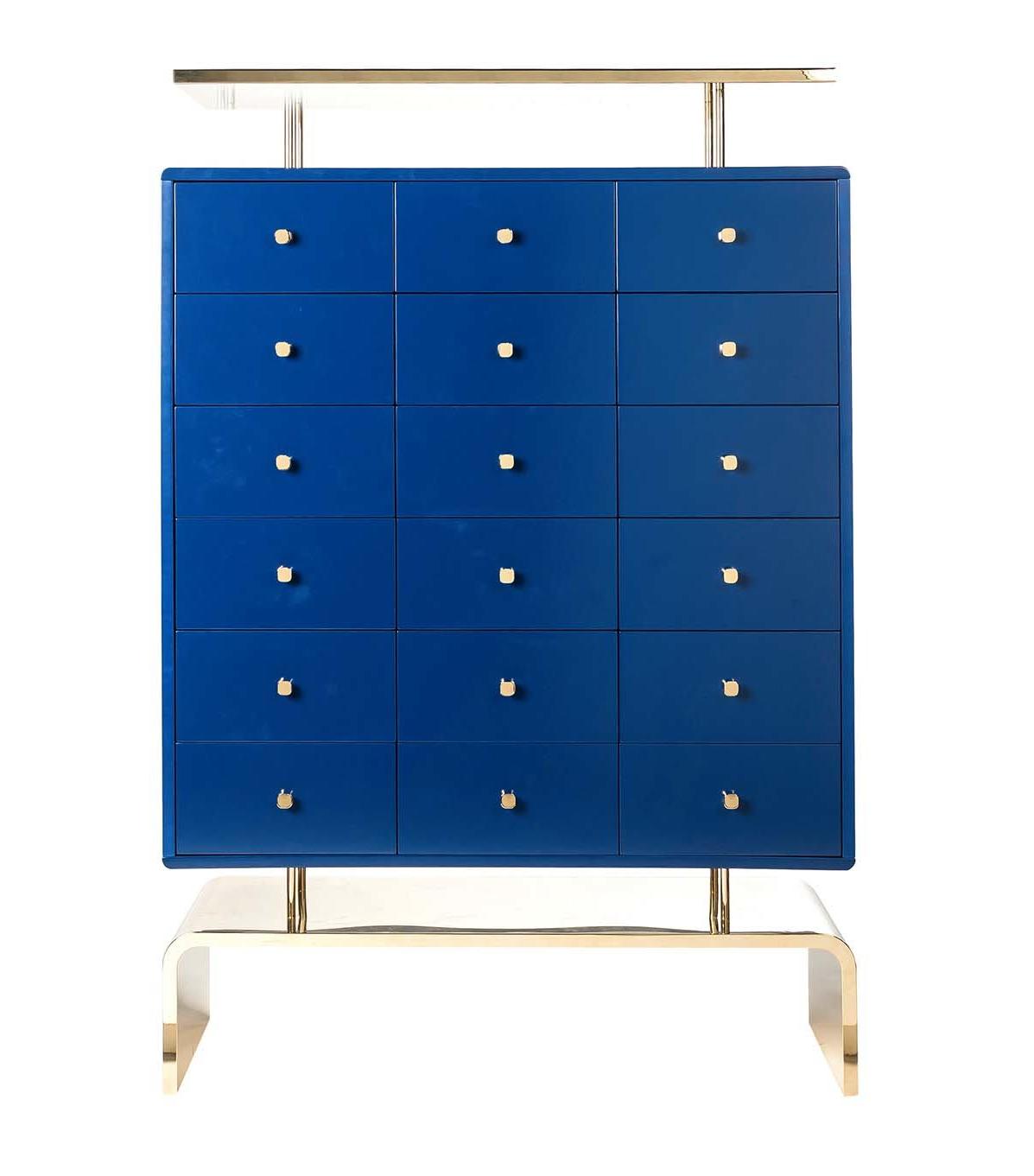 Cabinet Royal bleu