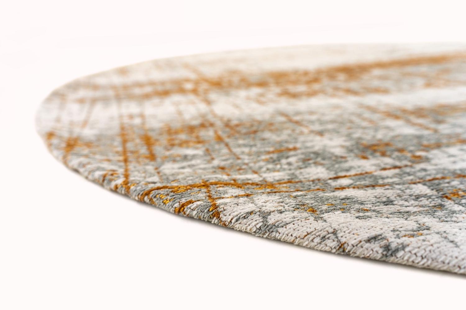 Tapis 8419 Columbus Gold Round