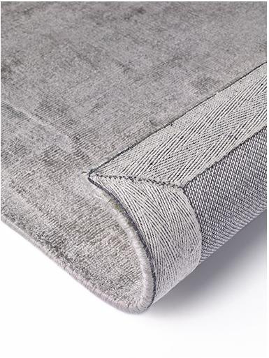 Tapis Handloom Shiny Gris Clair