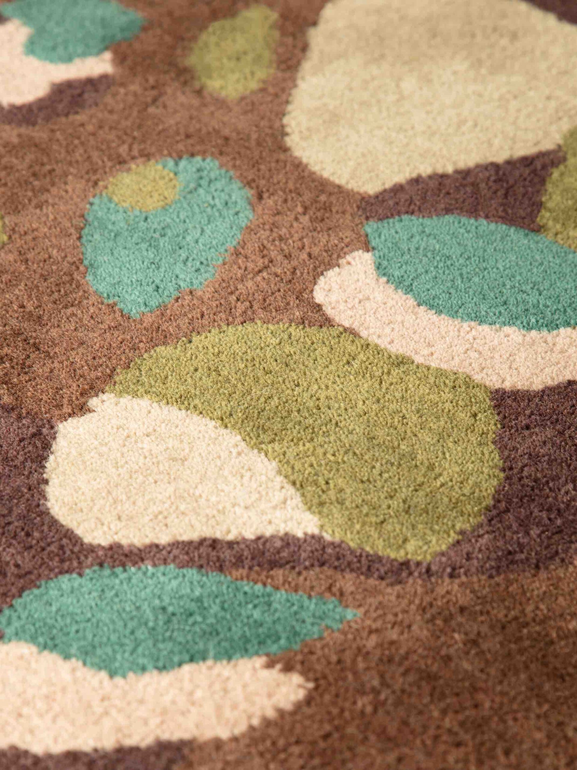 Tapis Camouflage Macro Marron