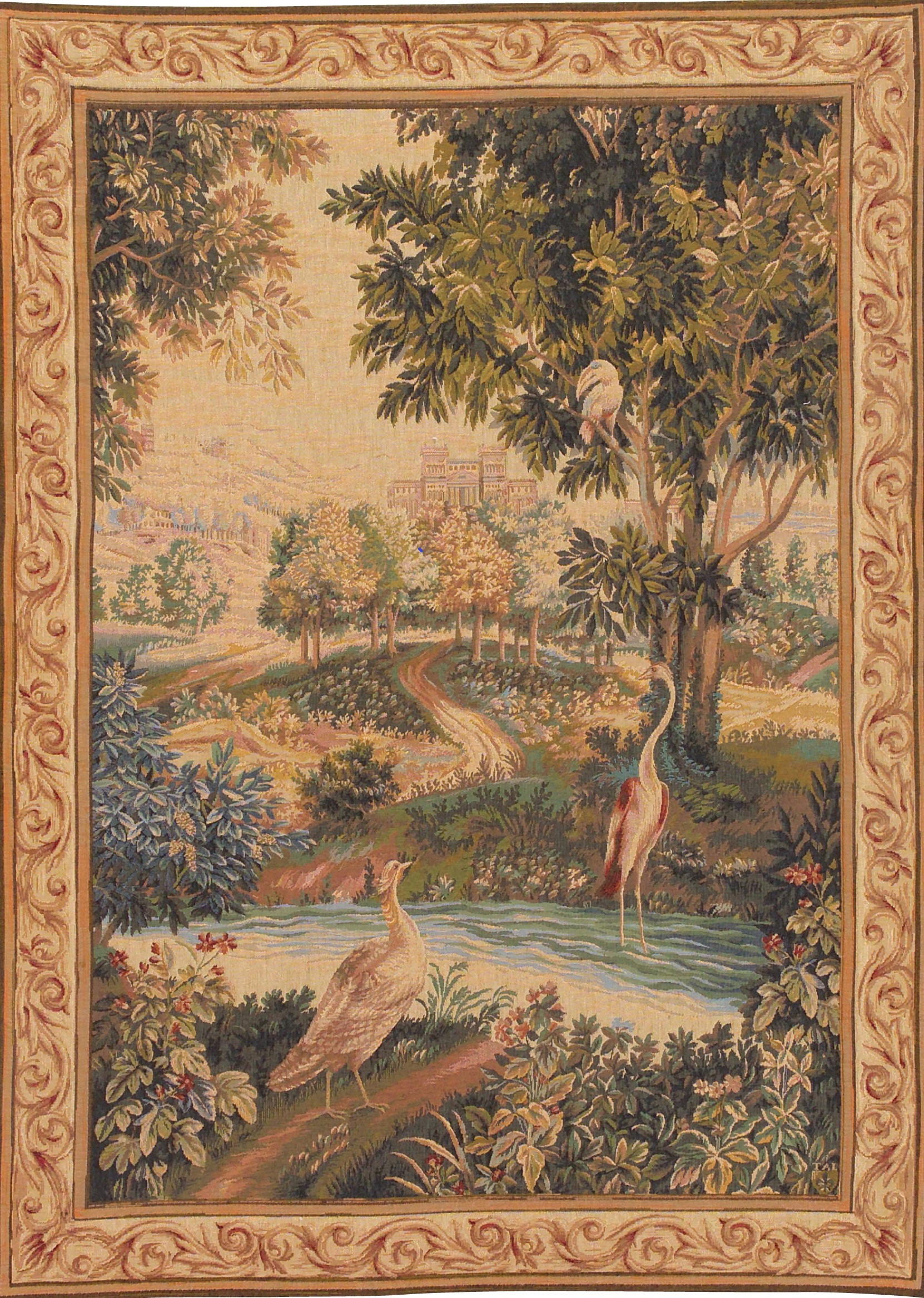 Tapisserie Verdure aux Oiseaux