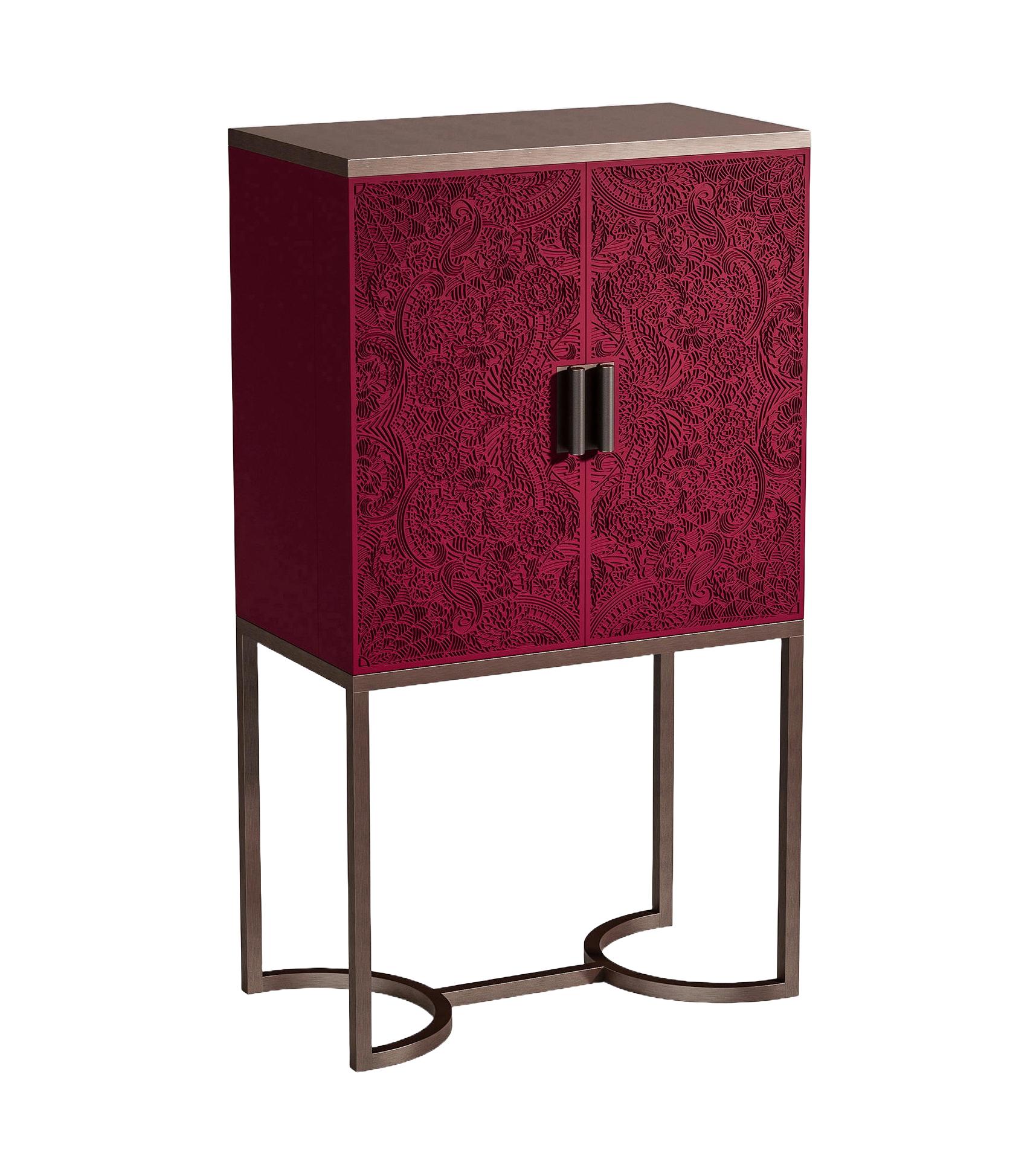 Meuble Bar Rouge Italie