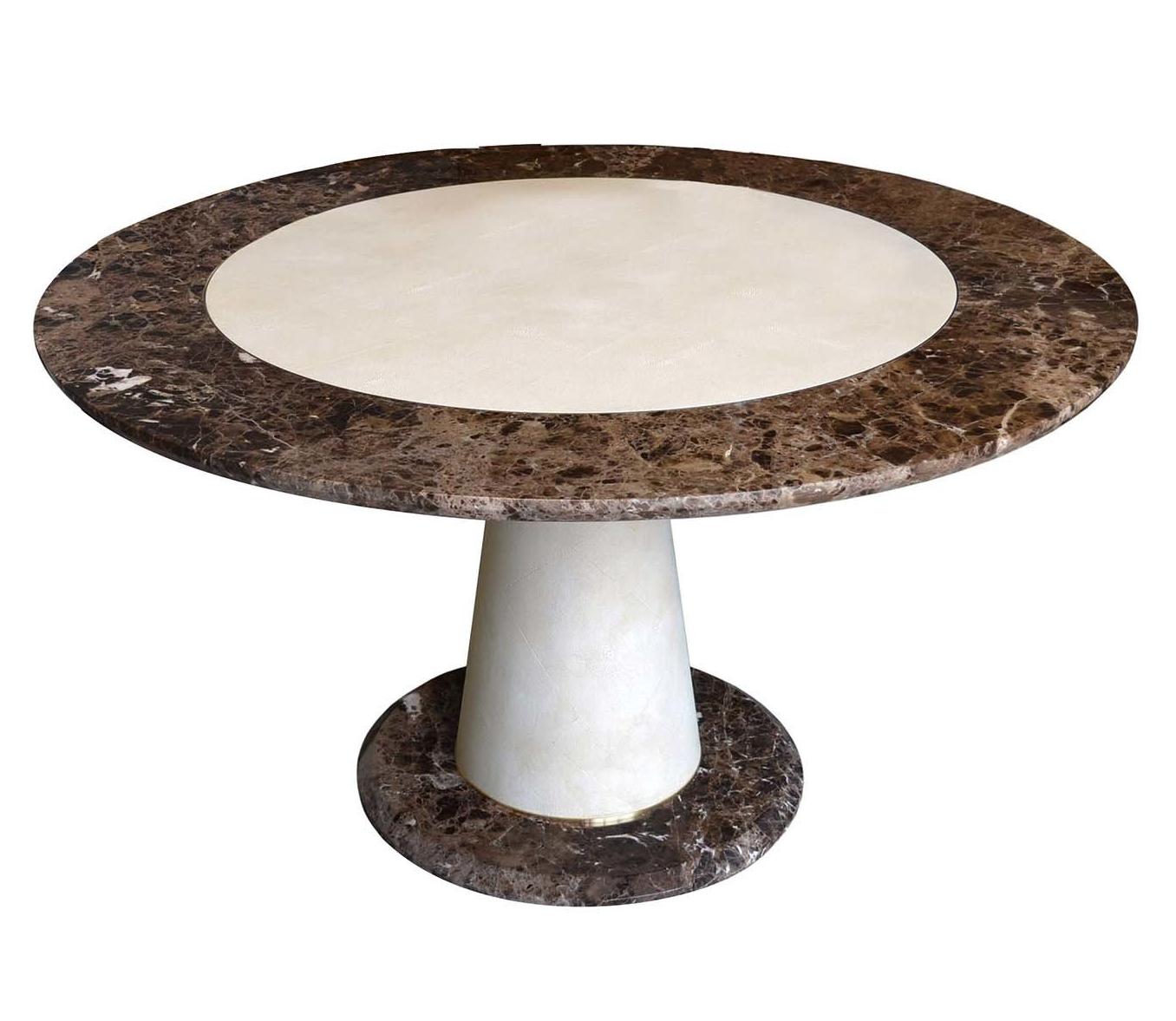 Table de salle à manger ronde Aurelio