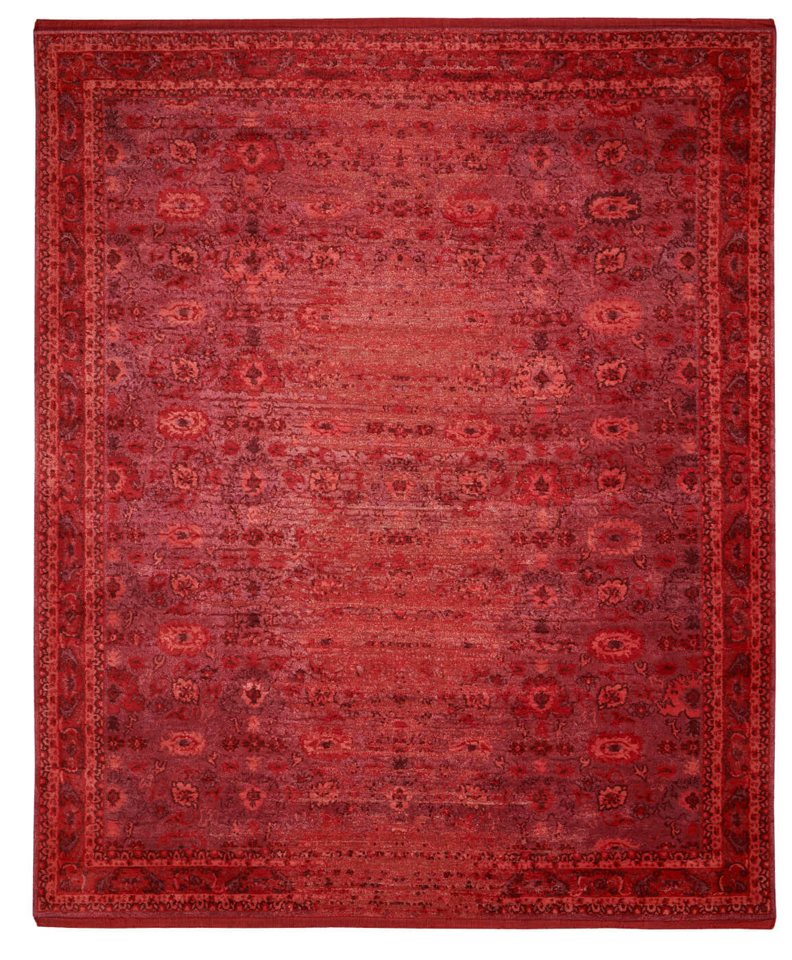 Tapis Bidjar Inversé Rouge
