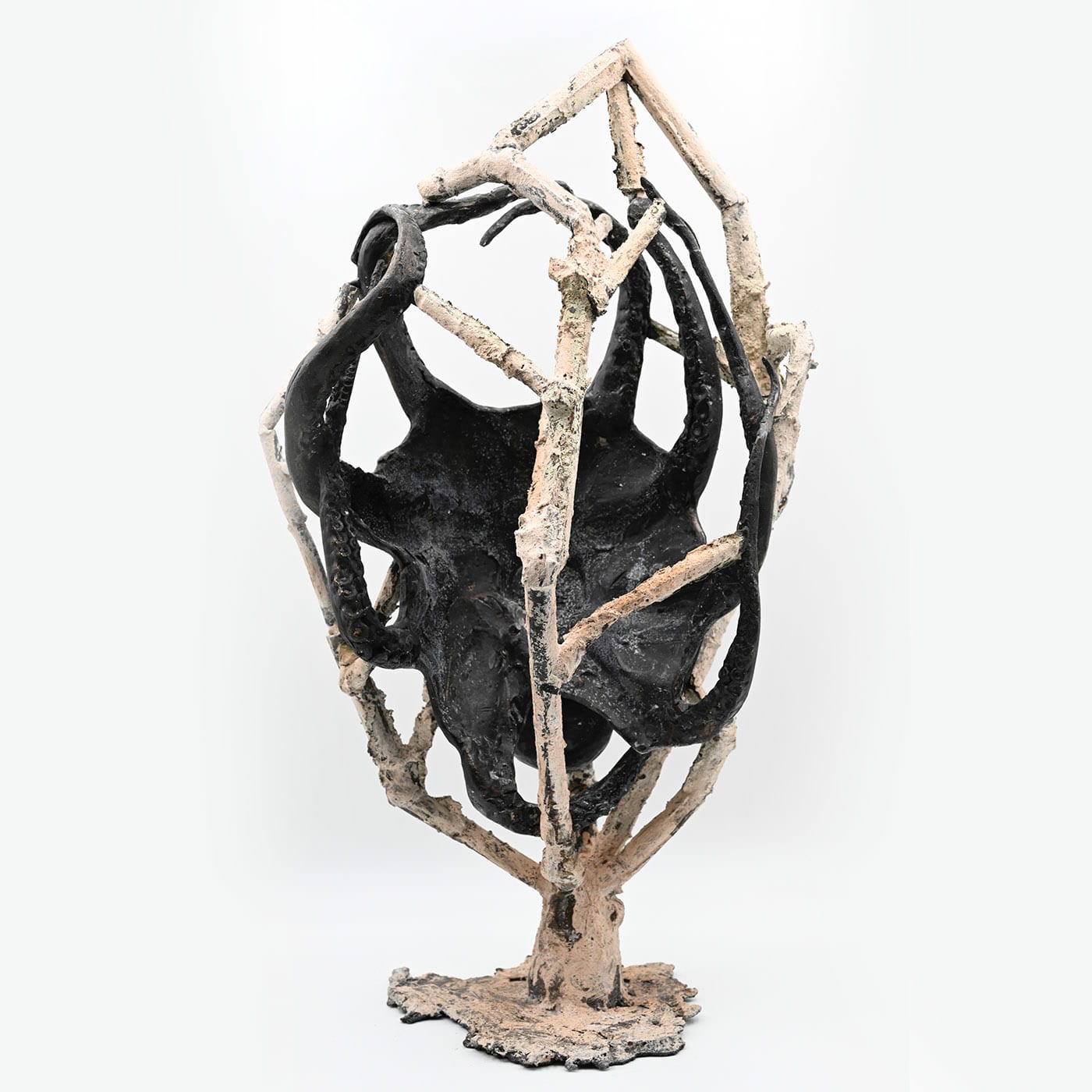 Sculpture Pieuvre Bronze