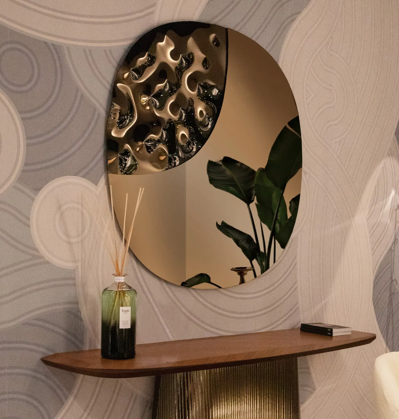 Miroir mural Diamante