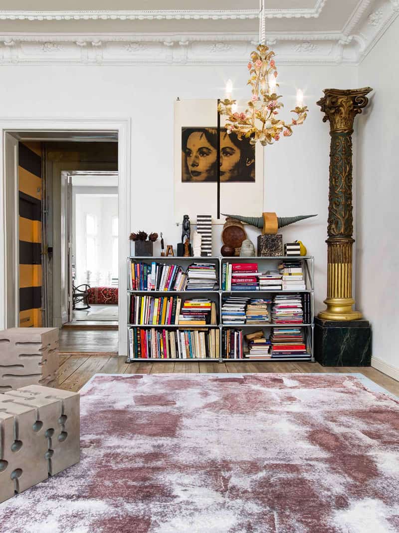 Tapis noué main de luxe Mono