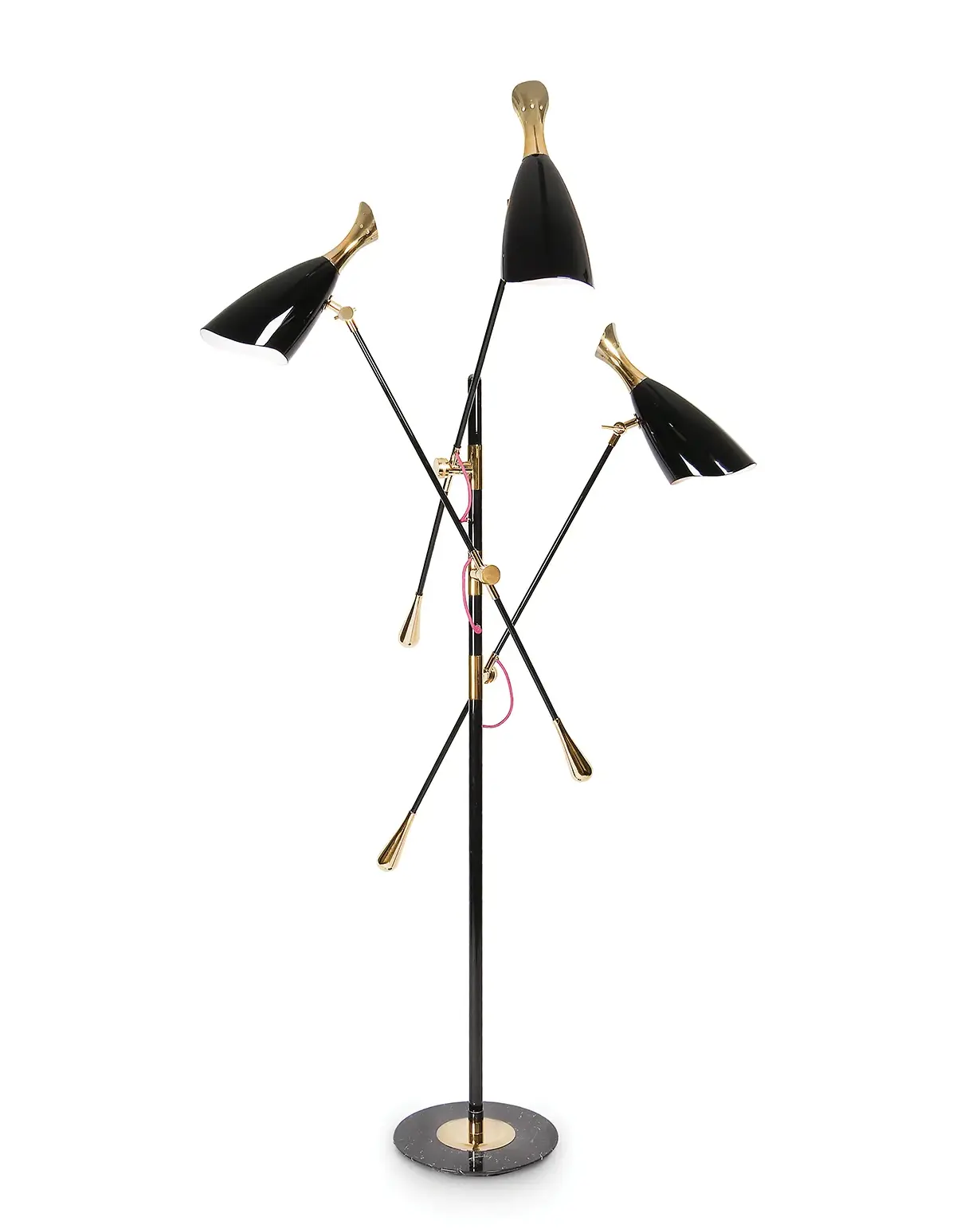 Lampadaire Duke noir