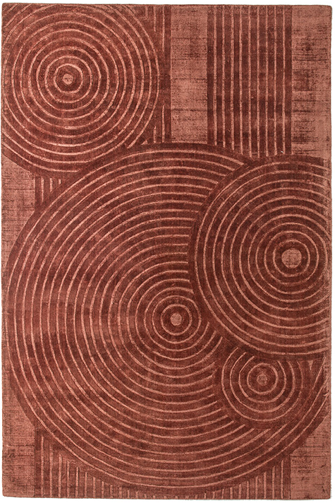 Tapis Zen Rouille