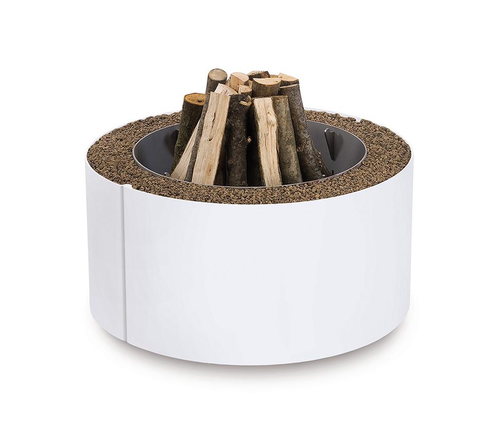 Brasero Mangiafuoco blanc