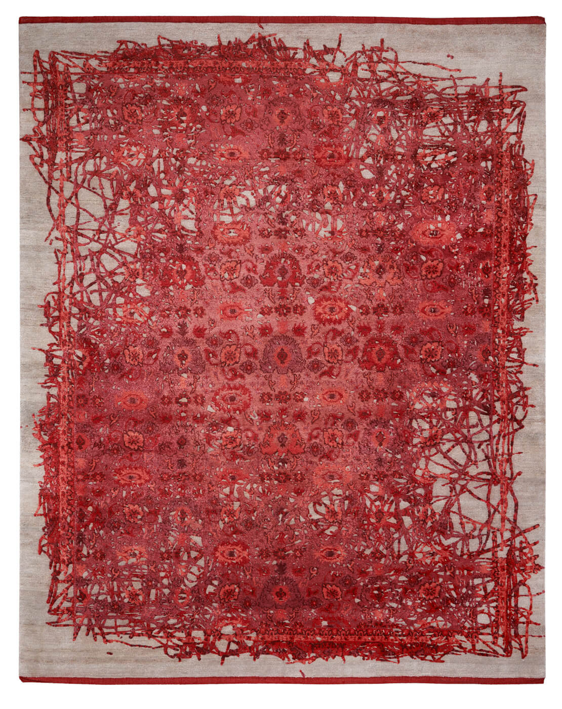 Tapis Bidjar Enjoy Rouge
