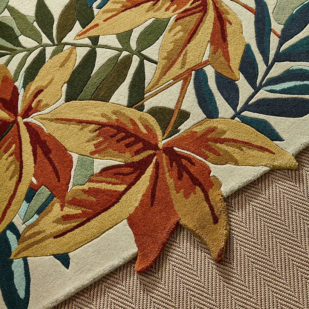 Tapis Robin's Wood Marron Rouille 146501