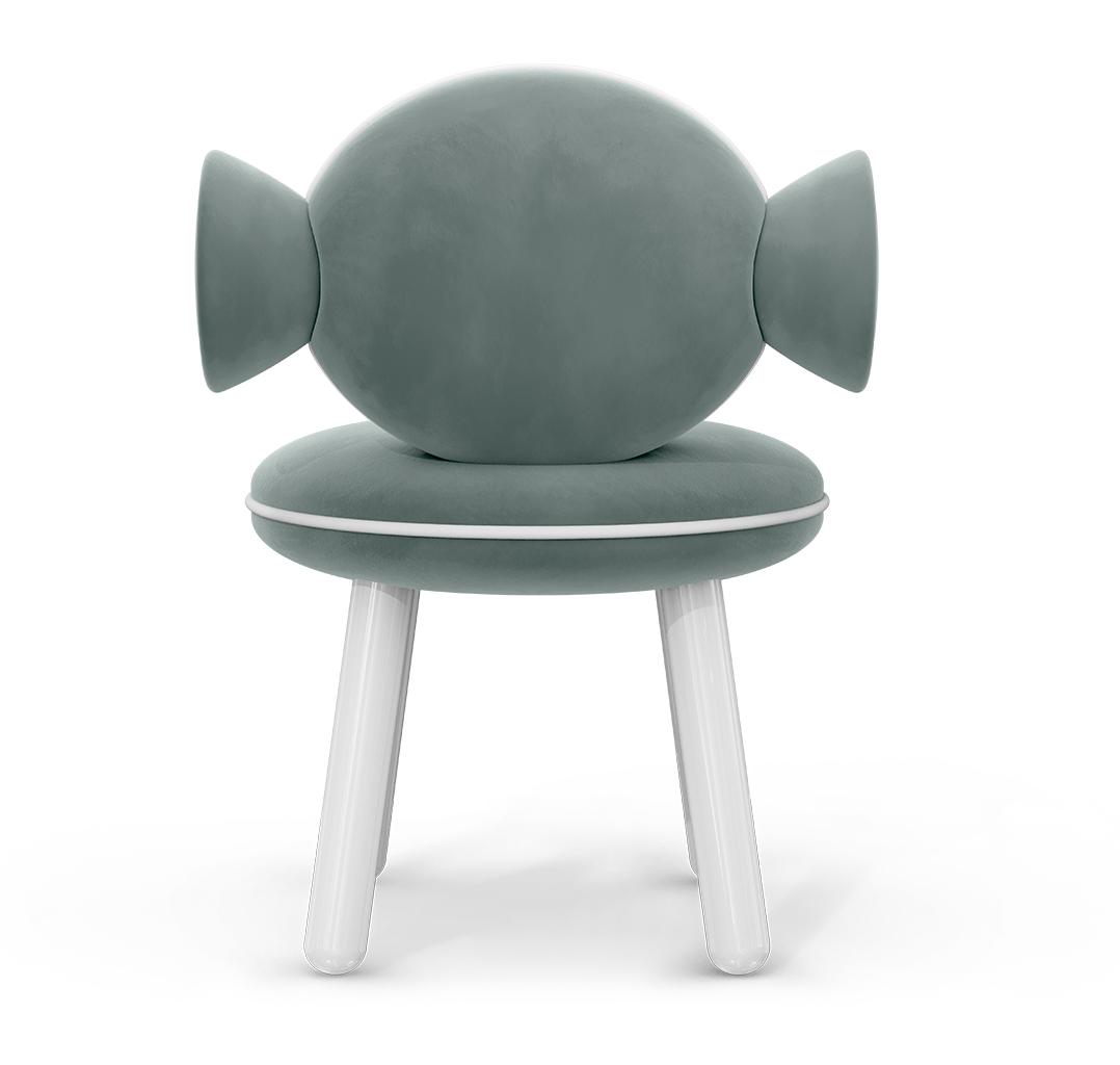 Chaise enfant Bonbon Crème