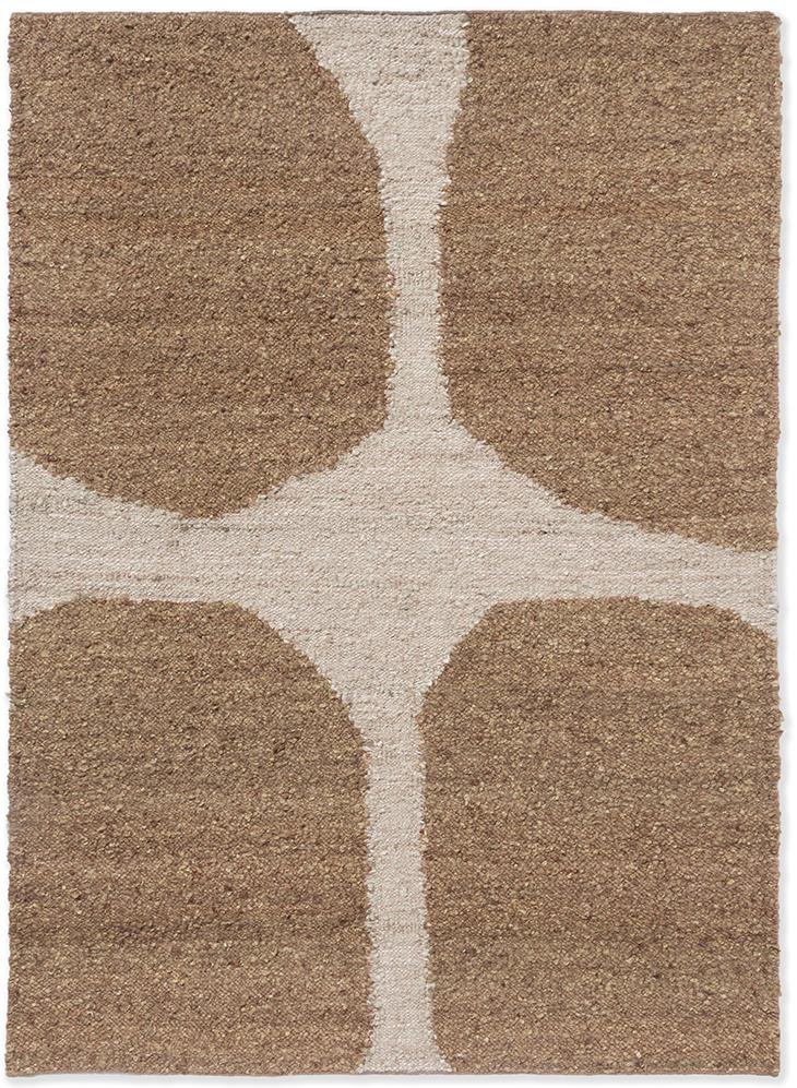 Tapis Artisan Fondement Caramel | Taille: 160 x 230 cm