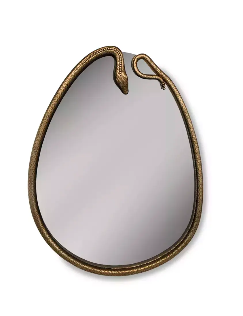 Miroir Poire Serpentine