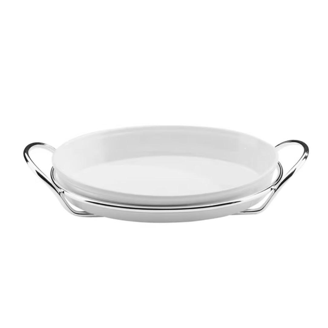 Plateau Ovale Argenté Grand Gourmet