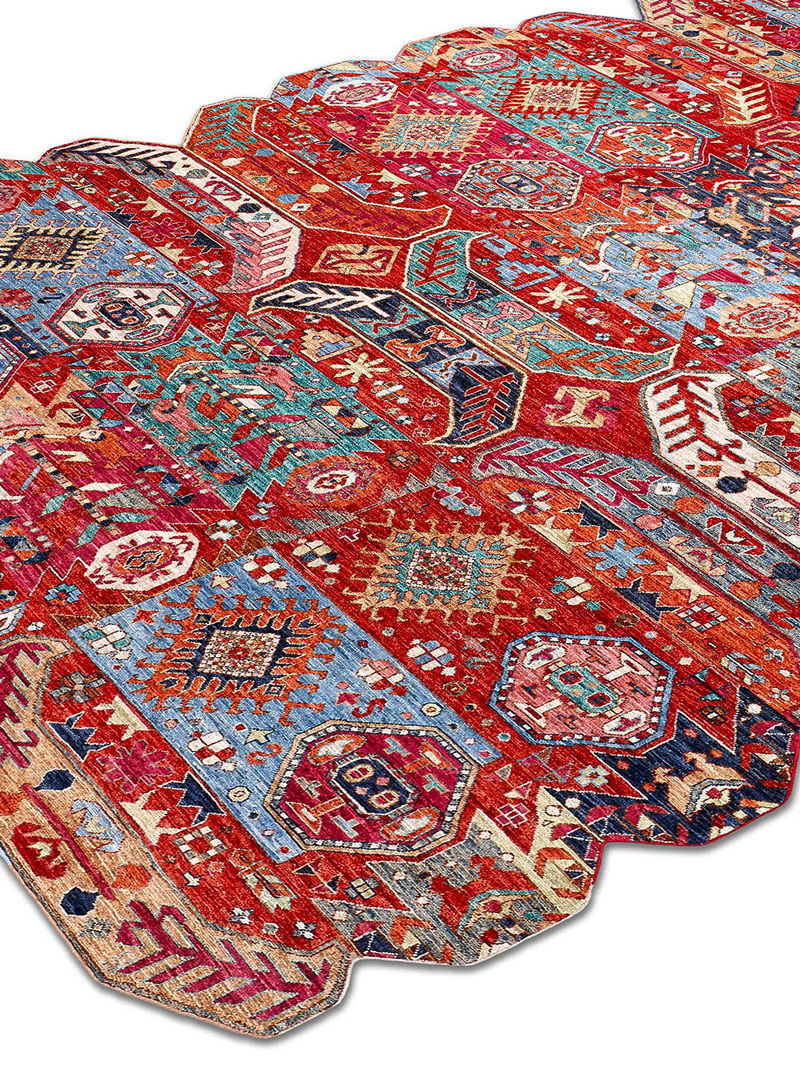 Tapis fait main de luxe Multiforme