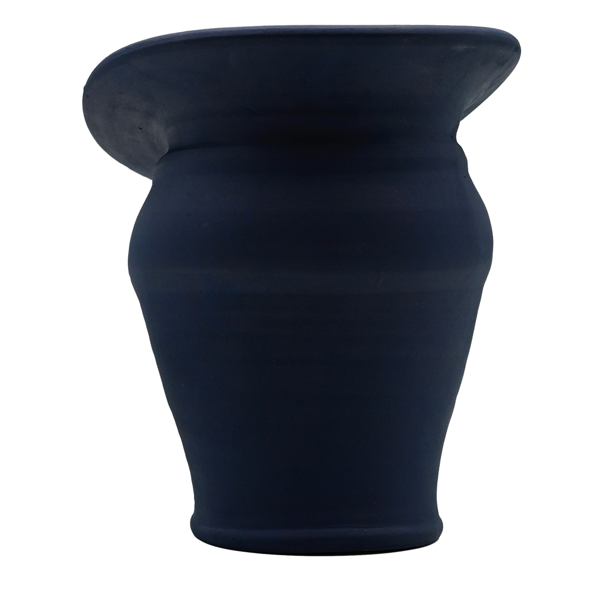 Vase Bleu Sculpteur à la Main